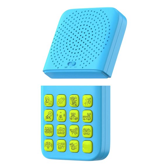 CZSCPDAW Rechargeable 2-in-1 Magnetic Sound Effects Machine with 16 Sounds, Detachable Prank Noise Button with Volume Control