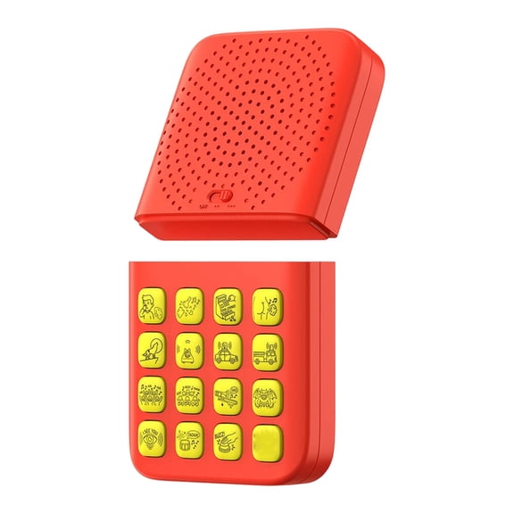 CZSCPDAW Rechargeable 2-in-1 Magnetic Sound Effects Machine with 16 Sounds, Detachable Prank Noise Button with Volume Control