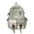thumbnail image 1 of CZSCPDAW Women's 17.3 x 12.2 in Nylon Fashion Backpack with Zipper Pockets and Adjustable Straps for Work Travel and Daily Use, 1 of 3