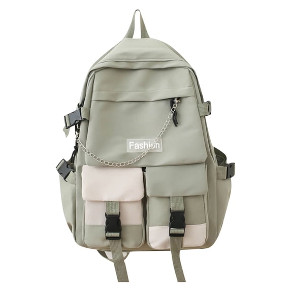 CZSCPDAW Women's 17.3 x 12.2 in Nylon Fashion Backpack with Zipper Pockets and Adjustable Straps for Work Travel and Daily Use