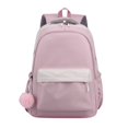 thumbnail image 1 of CZSCPDAW Women's Lavender School Backpack with Laptop Compartment and Multi-Pocket Storage for School Travel and Daily Use, 1 of 2
