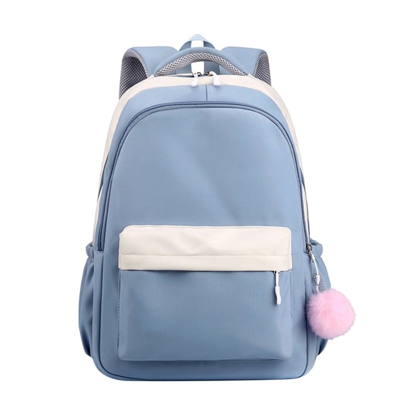 CZSCPDAW Women's Lavender School Backpack with Laptop Compartment and Multi-Pocket Storage for School Travel and Daily Use