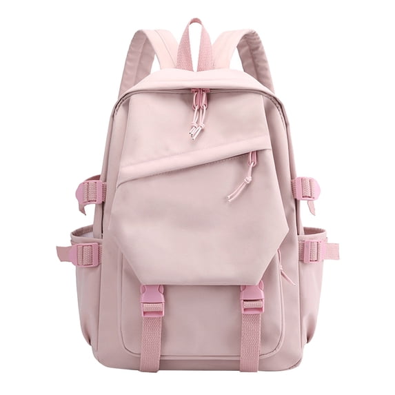 CZSCPDAW Women's Light Blue School Backpack with Laptop Compartment and Multi-Pocket Storage for School Travel and Daily Use
