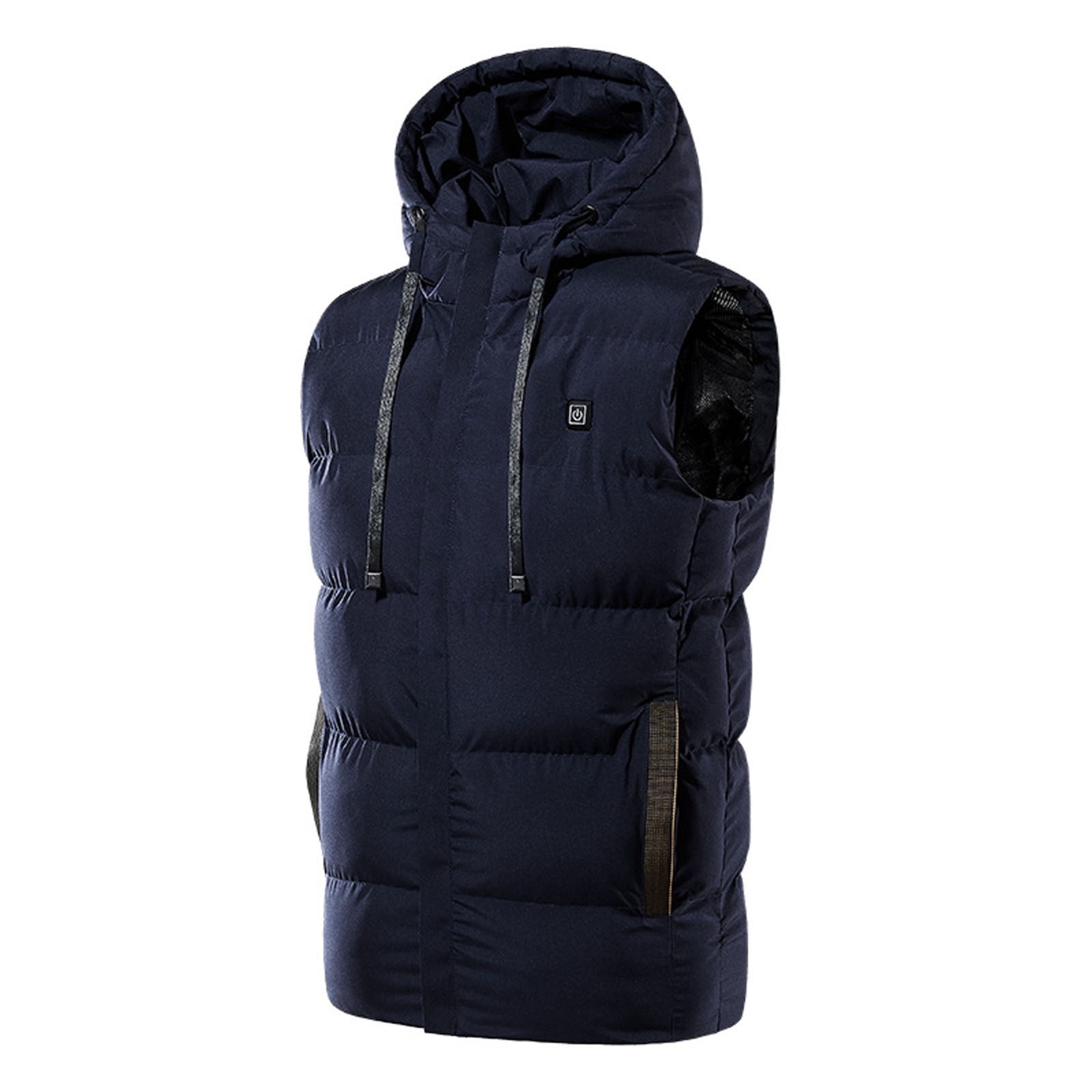 Women's Oversized Hooded Trench Coat with Pockets - Stylish Button-Up Outerwear