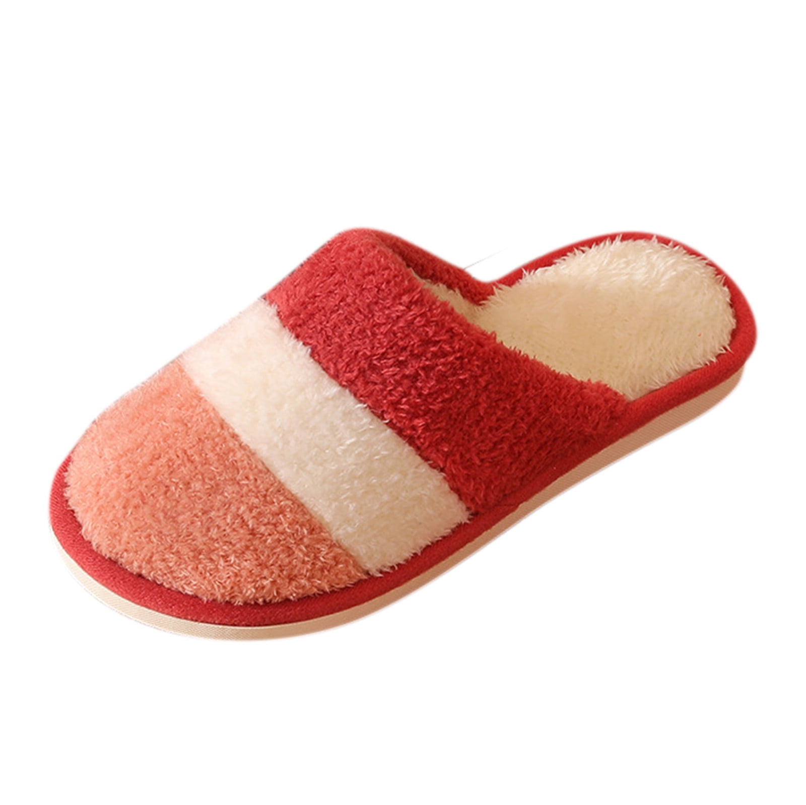 CZSCPDAW Women's Slip On Home Slippers Outdoor Indoor Warm Plush