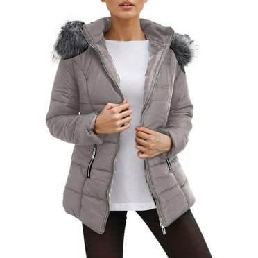 CZSCPDAW Women's Winter Warm Thicken Long Outwear Pockets Coat Jacket Lightweight Hoodless Windproof Winter Coat With Recycled Insulation Winter Slim Long Warm Down Coat Outerwear