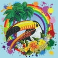 thumbnail image 1 of Ca Card - Rainbow Toucan, 1 of 1