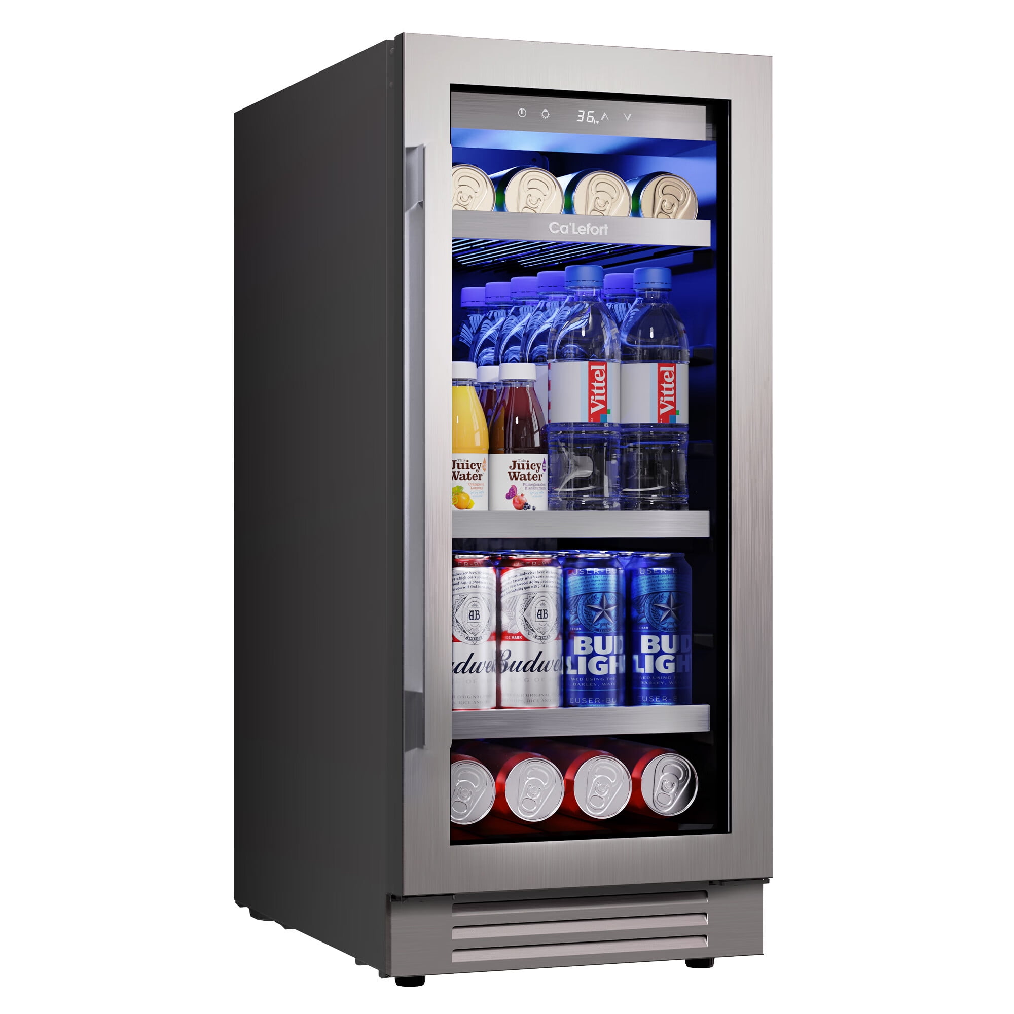 Ca'Lefort 15inch 100 Cans Beverage Refrigerator, Built in or