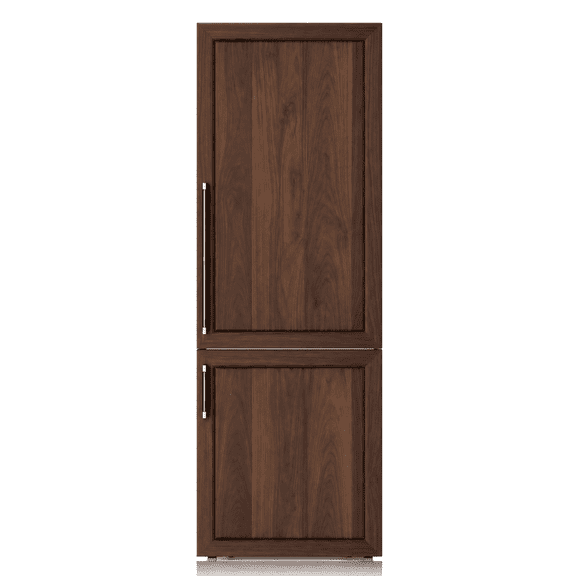 Ca'Lefort 22 Inch Panel Ready Refrigerator,Built-In Refrigerator with Freezer, 3-Zone Cooling,for Home Bars & Kitchen Designs(Panel Not Included)