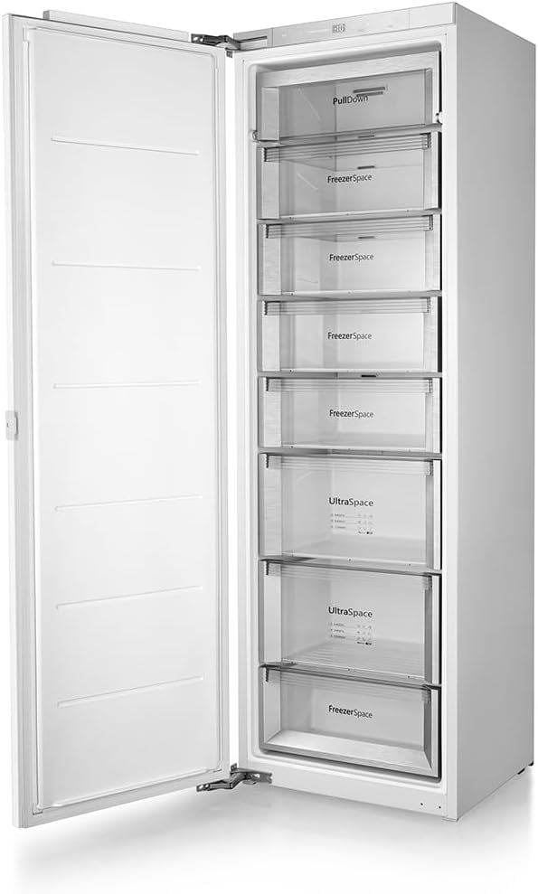 Ca'Lefort 22 Inch Panel Ready Refrigerator,BuiltIn All-Freezer Refrigerator with 8 Freezer Spaces, for Home Bars & Kitchen Designs(Panel Not Included)