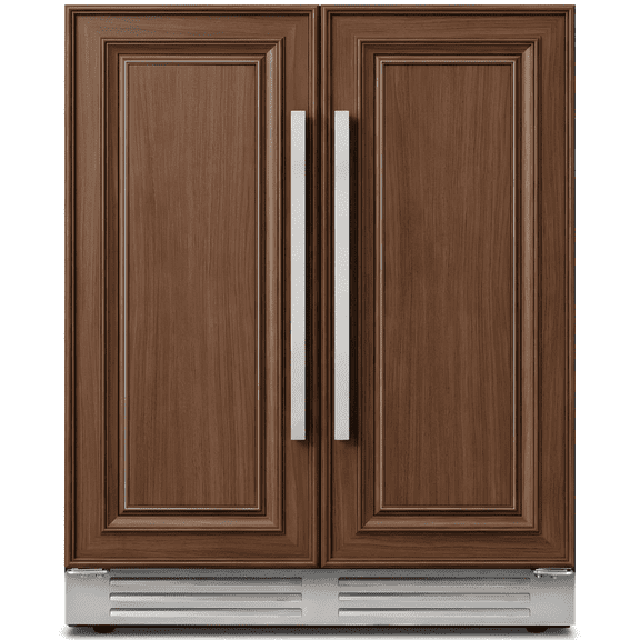 Ca'Lefort 24 Inch Wine and Beverage Refrigerator,Built-In Panel Ready Refrigerator, Holds 60 Can & 20 Bottle,for Home Kitchen (Panel & Handle Not Included)