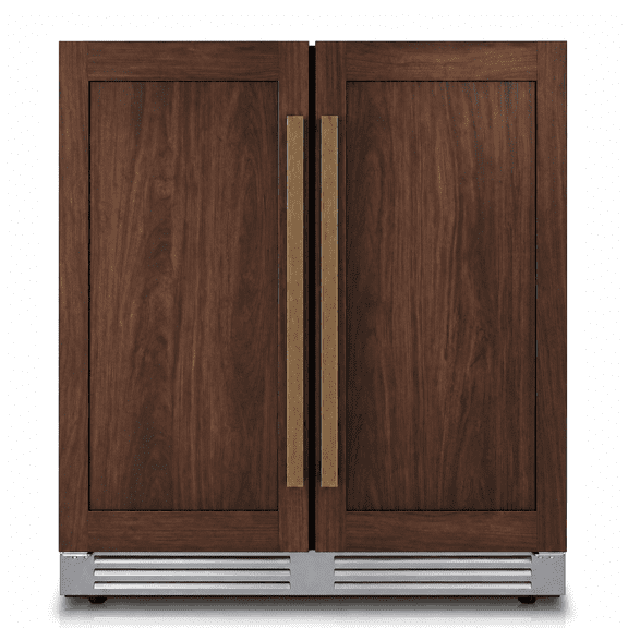 Ca'Lefort 30 Inch Wine and Beverage Refrigerator,Built-In Panel Ready Refrigerator, Holds 80 Can & 33 Bottle,for Home Kitchen (Panel & Handle Not Included)
