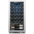Ca'Lefort Wine Fridge, 32 Bottles Wine Cooler with Digital 3865