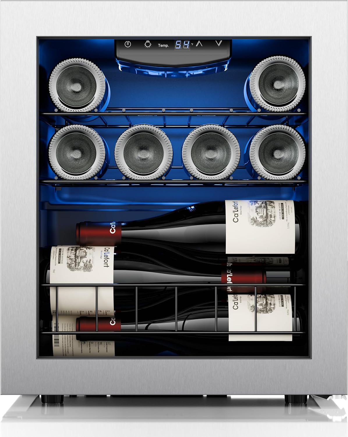 Ca'Lefort Wine Fridge, 32 Bottles Wine Cooler with Digital 3865