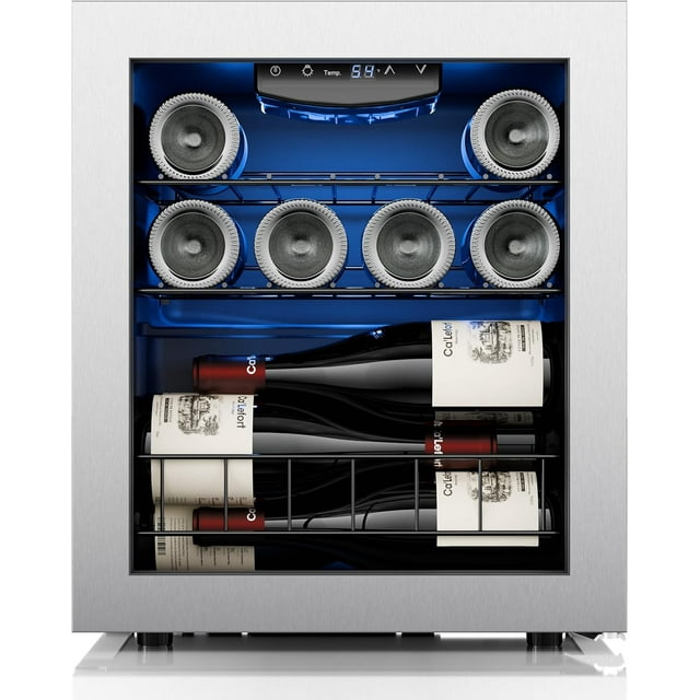 Ca'Lefort Wine Fridge, 32 Bottles Wine Cooler with Digital 3865