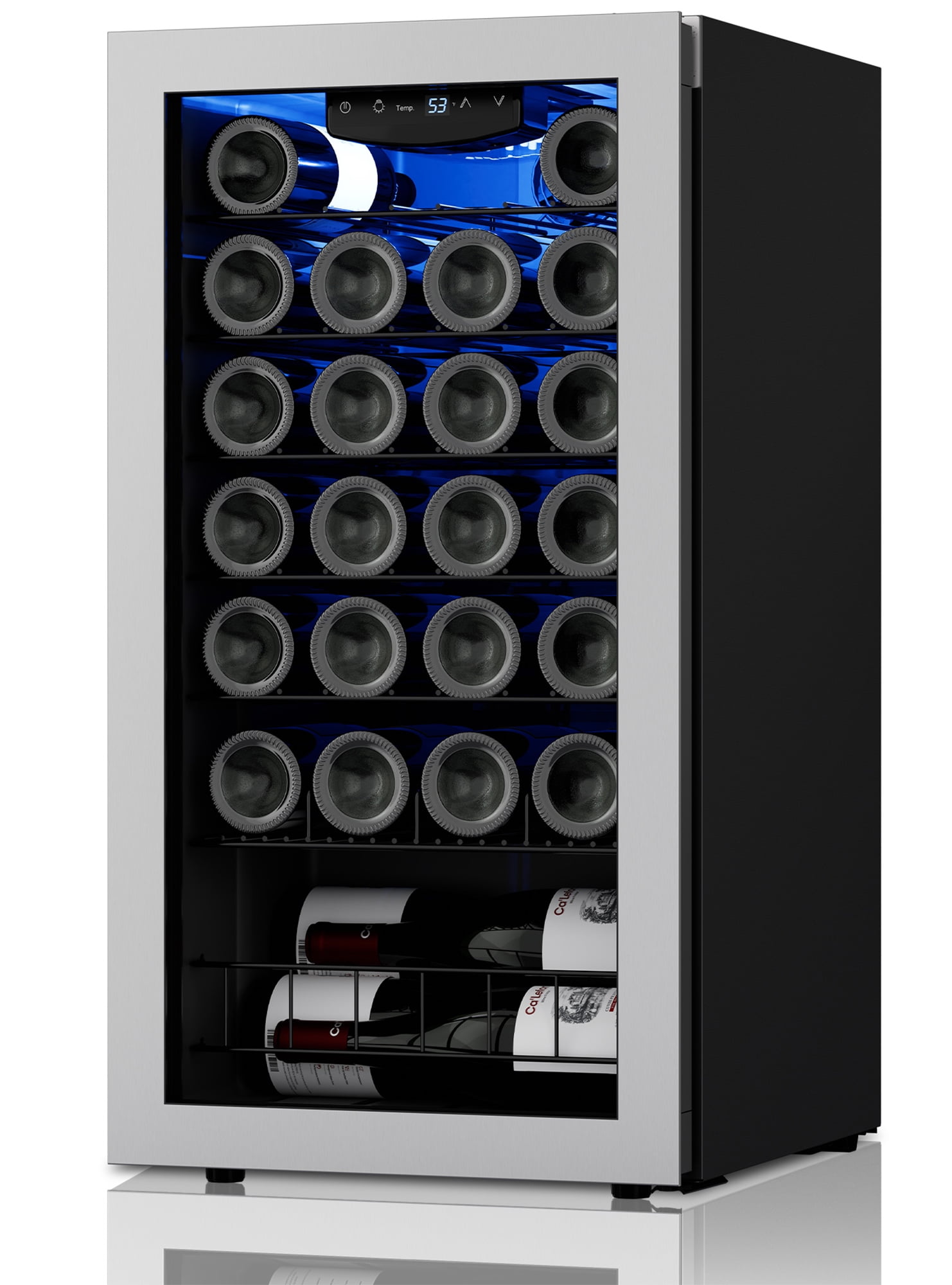 Ca'Lefort Wine Refrigerator Cooler，27 Bottle Mini Wine Fridge