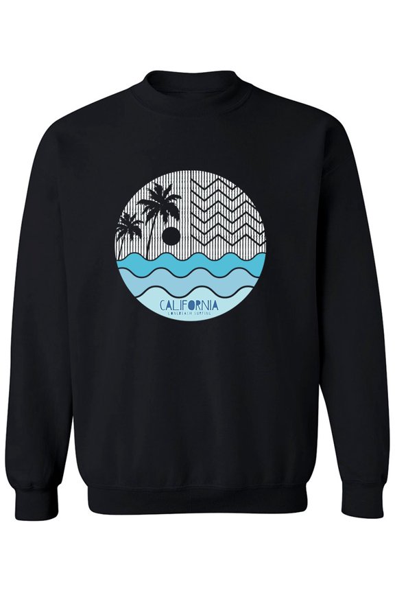 Ca. Surfing Sweatshirt Men -Image by Shutterstock, Male Large