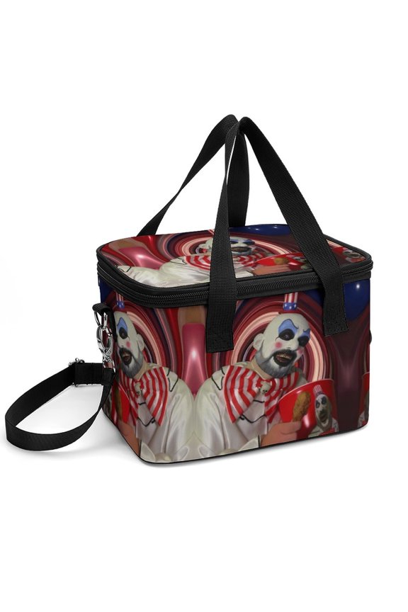 Ca_ptain_Spaulding Cooler Bag Insulated, Waterproof Leakproof Zipper Cooler Box Picnic Bag Insulatedfor Outdoor Travel Beach Picnic Camping