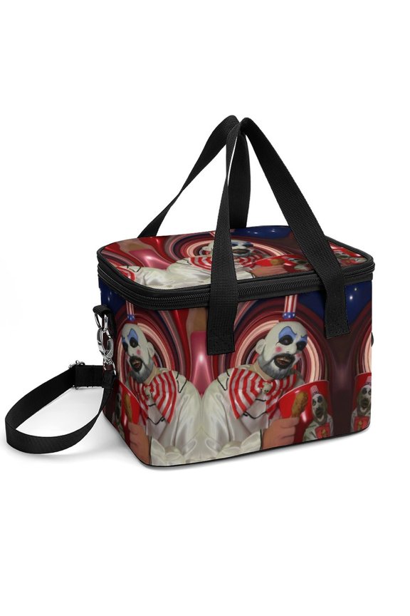 Ca_ptain_Spaulding Cooler Bag Insulated, Waterproof Leakproof Zipper Cooler Box Picnic Bag Insulatedfor Outdoor Travel Beach Picnic Camping