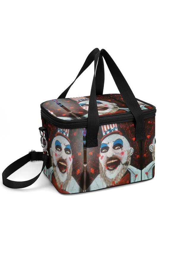 Ca_ptain_Spaulding Cooler Bag Insulated, Waterproof Leakproof Zipper Cooler Box Picnic Bag Insulatedfor Outdoor Travel Beach Picnic Camping