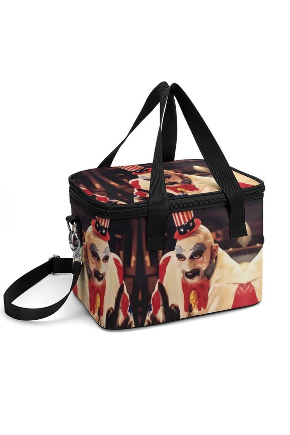 Ca_ptain_Spaulding Cooler Bag Insulated, Waterproof Leakproof Zipper Cooler Box Picnic Bag Insulatedfor Outdoor Travel Beach Picnic Camping