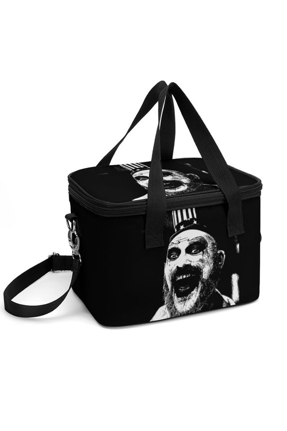 Ca_ptain_Spaulding Cooler Bag Insulated, Waterproof Leakproof Zipper Cooler Box Picnic Bag Insulatedfor Outdoor Travel Beach Picnic Camping