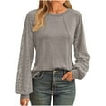 PI 50 off Womens Long Sleeve Shirts Business Casual Tops