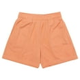 thumbnail image 1 of CaComMARK PI Men's Mesh Shorts Performance Gym Athletic Shorts Sports Fitness Training Breathable Holiday Solid Color Beach Shorts Cropped Pants Orange 10(XL), 1 of 5