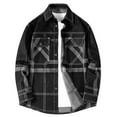 thumbnail image 1 of CaComMARK PI Clearance Mens Denim Jackets Spring Fall Stand Collar Buttons Motorcycle Jean Cardigan Jacket Black 20-22(XXL), 1 of 7