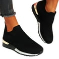 thumbnail image 1 of CaComMARK PI Sports Shoes Women Sneakers Lightweight Sports Workout Gym Shoes for Running Black, 1 of 5