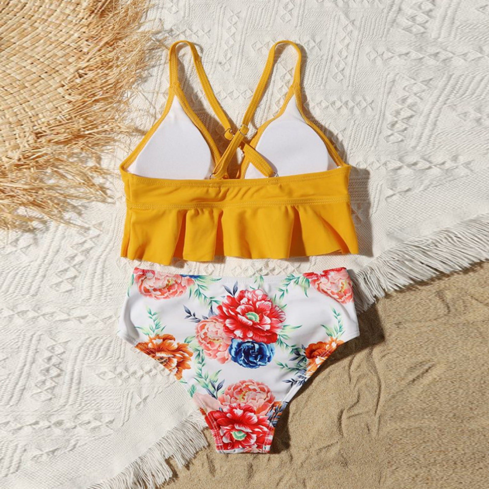 PI Girl Swimsuit Clearance Baby Gifts Girls Tankini Bathing