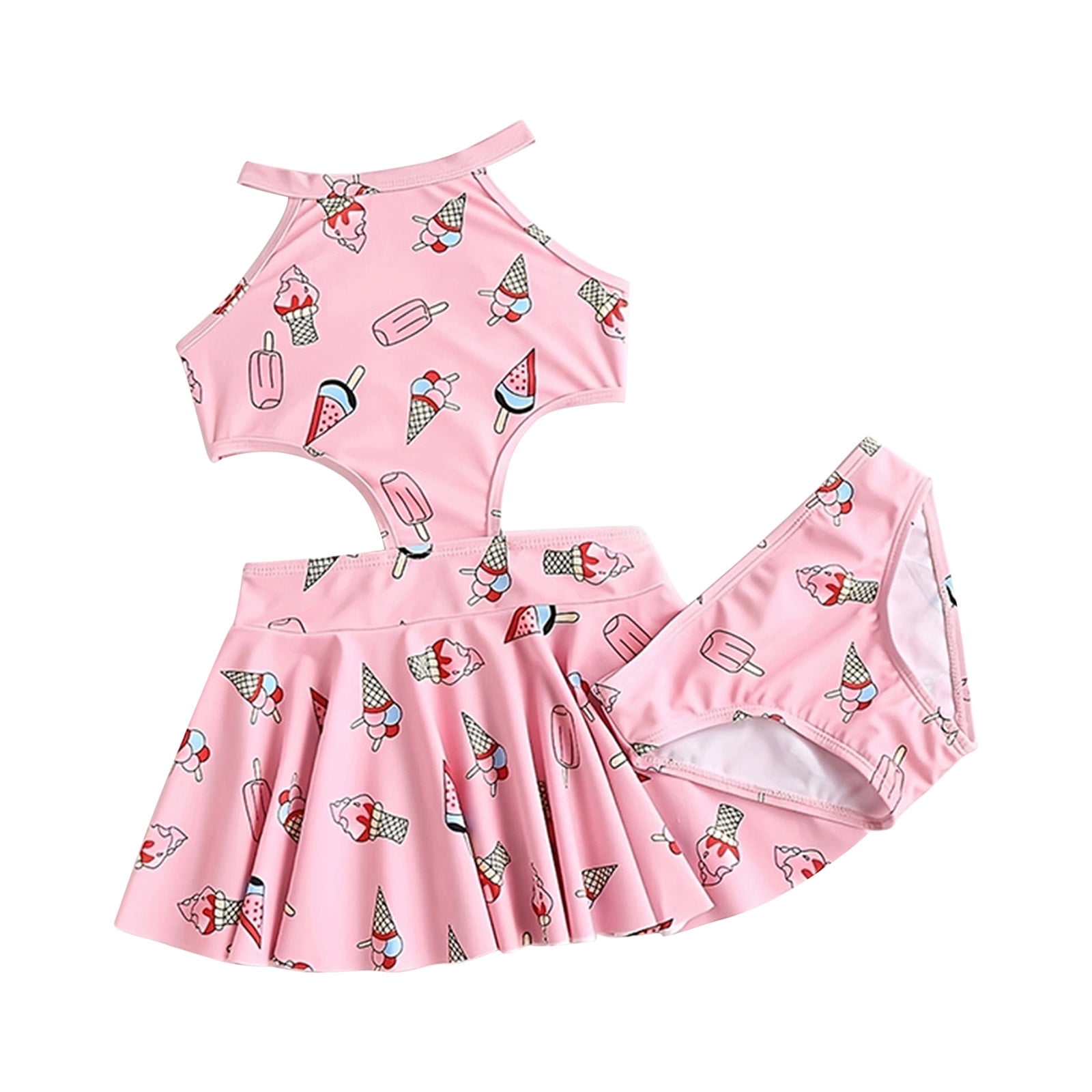 PI Toddler Girl Swimsuit Set Clearance Baby Gifts Bathing