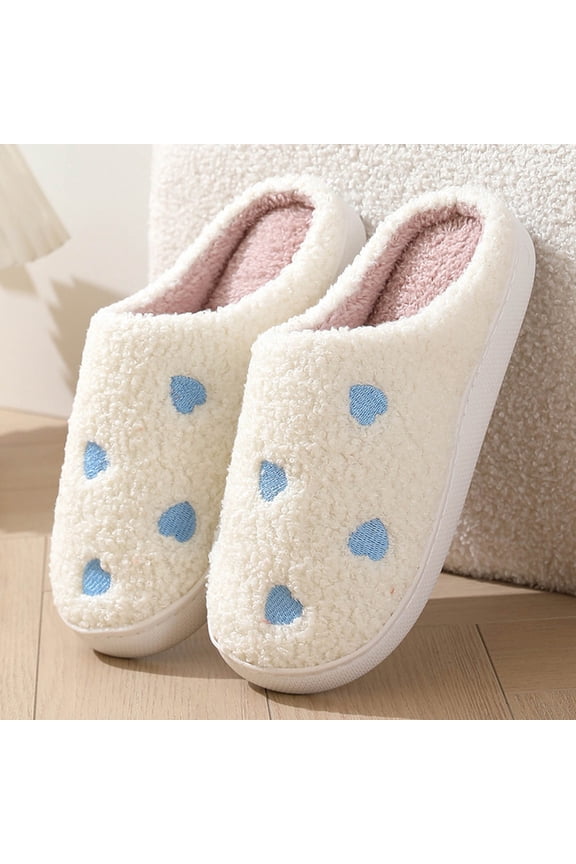 Warm House Slippers for Women Comfy Fleece Lined Winter Slippers with Memory Foam and Indoor Outdoor Shoes s today