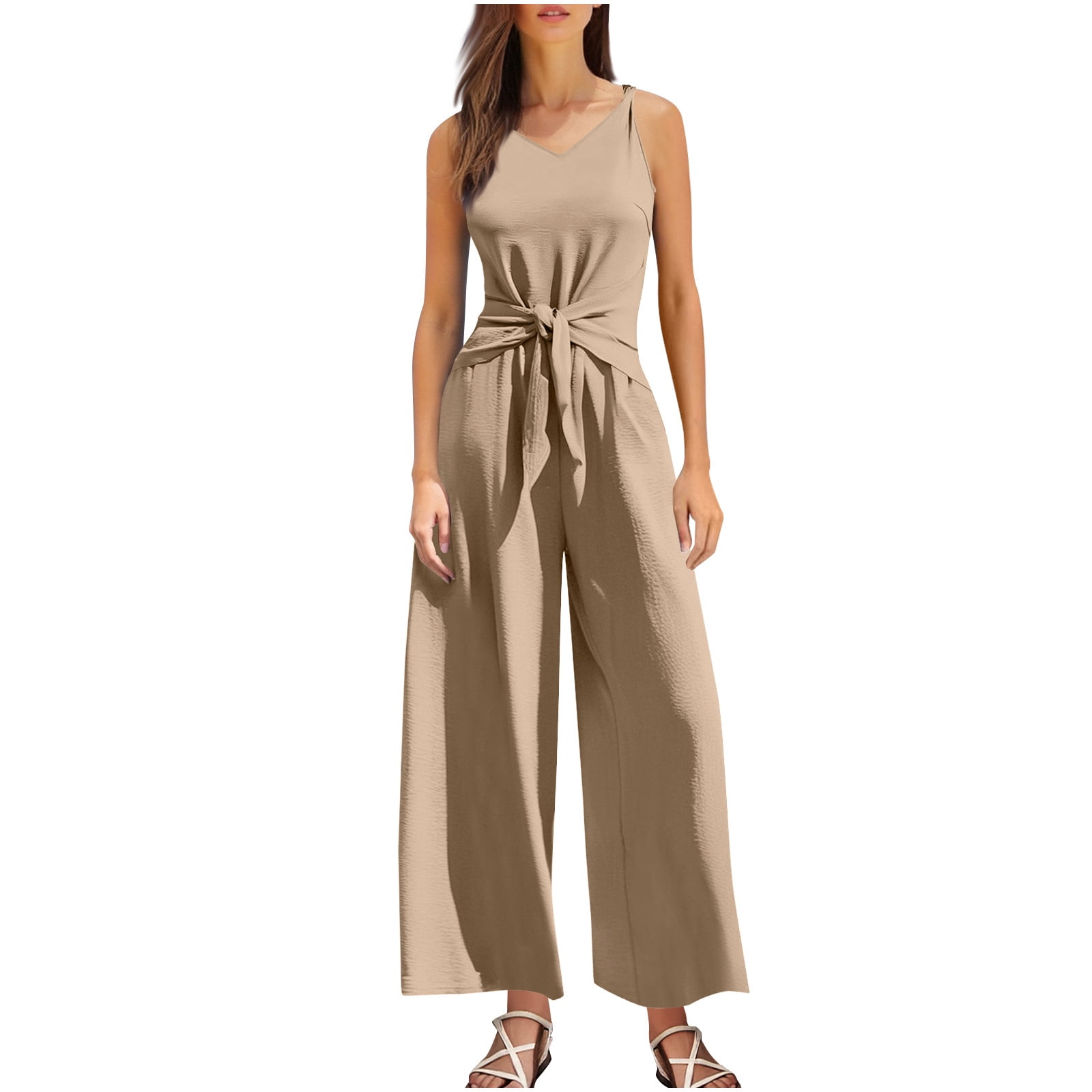 🔥2025 NEW SALES 🔥Women's Strapless Jumpsuit With Pockets