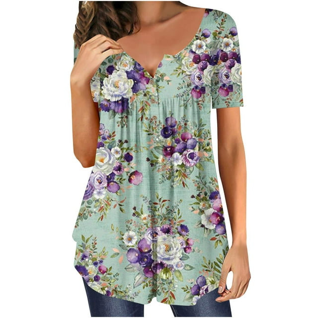 PI Womens Tops Plus Size Clearance Women's Printed Tank Top
