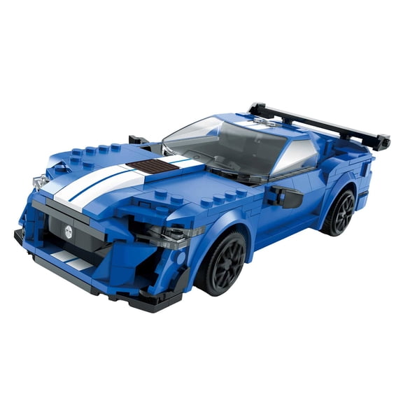 CaDA 1:20 Remote Control Blue Knight Building Set - 325 Pcs RC Sports Car Model