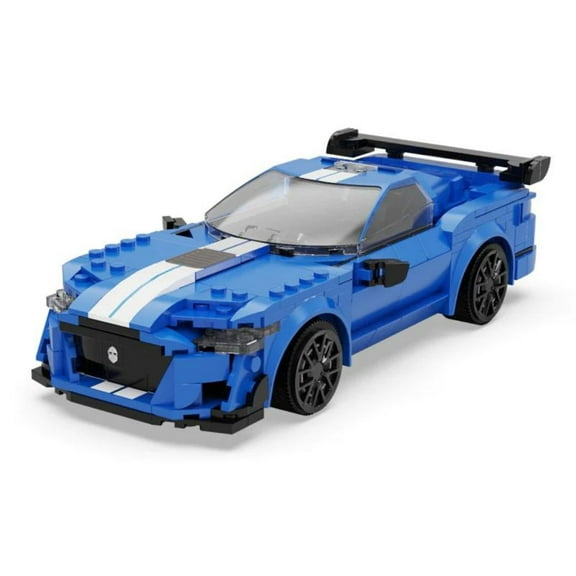 CaDA 1:20 Remote Control Blue Knight Building Set  325 Pcs RC Sports Car Model