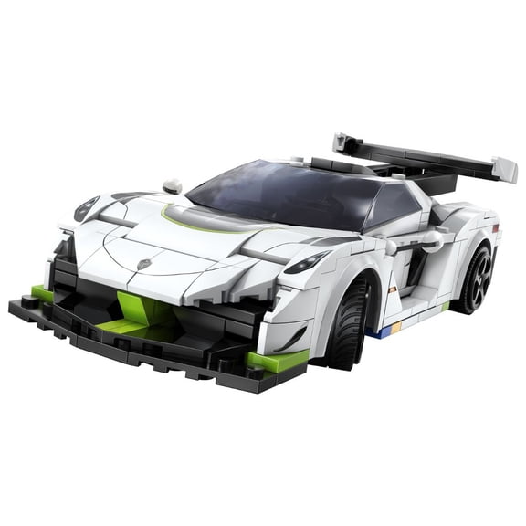 CaDA 1:20 Remote Control Fantasma Race Car 322 Pcs - RC Sports Car Building Kit