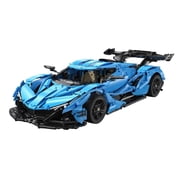 CaDA 18 Scale Hypercar Model Kit - Static Version Building Blocks Set, 3865 Pcs