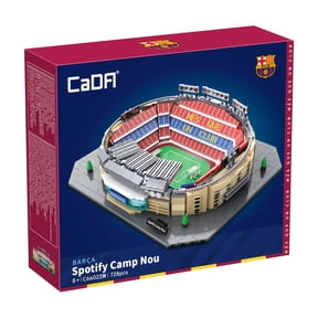 CaDA Camp Nou (Barcelona FC) Stadium Building Block Set / 728 Pieces / Collector's Item for Football Fans & Block Enthusiasts