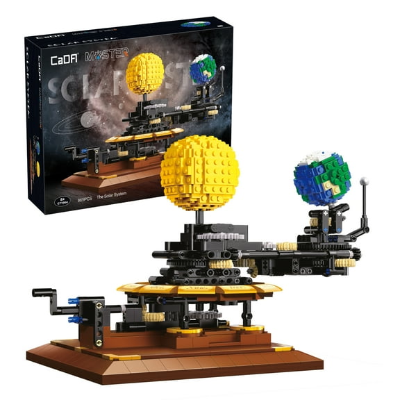 CaDA MASTER series Solar System Model Science Experiment Education Kit C71004W Building Toy for Kids (865 Pieces)
