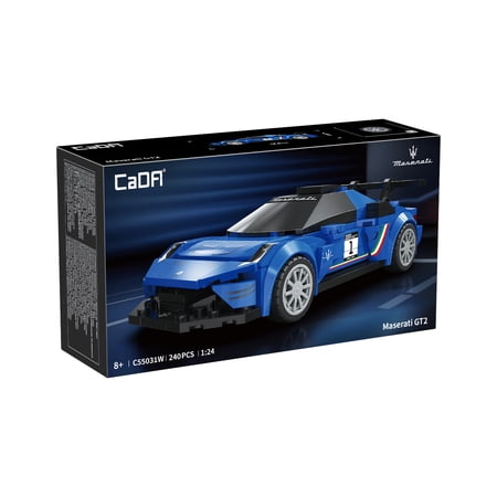CaDA Official Licensed Maserati GT2 1:24 Building Blocks Set Collectible Toy Holiday Gift
