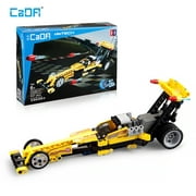 CaDA Pull Back Straight Speed Racing Model Building Set C52017W Building Block Toys for Kids 6+ (151Pieces)