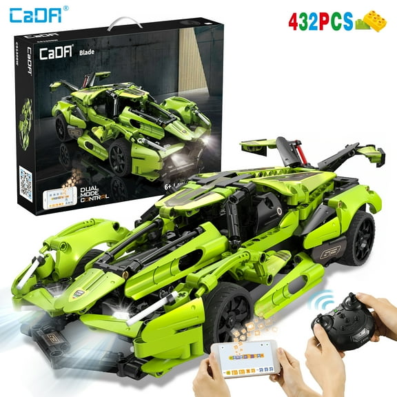 CaDA 1:14 Remote Control Shadow Blade Sports Car 432 Pcs