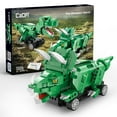 thumbnail image 1 of CaDA® The Dinosaur World series Triceratops Programmable Remote Control Building Block Toy C59002W Building Toy for Kids (317 Pieces), 1 of 15