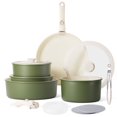 thumbnail image 1 of Caannasweis 15 Pieces Nonstick Cookware Set Detachable Handle, Induction Pots and Pans Set, RV Cookware, 1 of 2