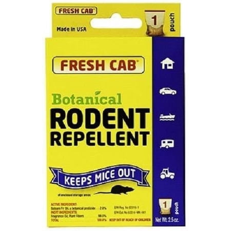 Earthkind Mouse Pouch Rodent Bait - Indoor Outdoor, 2.5 oz, 10 Pack