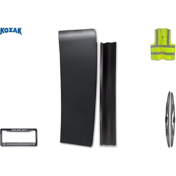 Cab Cabin Upper Sleeper Fairing Plastic with Extension, Left Driver Side, Compatible with T680 2013-2021