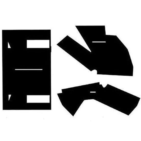 Cab Foam Cab Kit with Headliner - Black fits Massey Ferguson 1085 1105 1135 1155