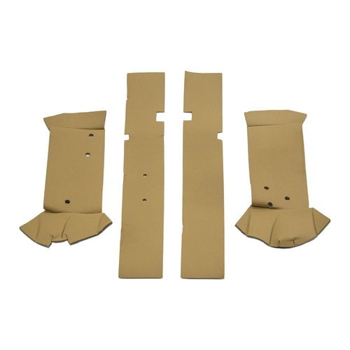 Cab Foam Post Kit - Multi-Brown Vinyl fits John Deere 7200 7210 7400 7410 7510 7600 7610 7700 7710 7800 7810